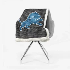 Popular NFL American Football Team Detroit Lions Sherpa Fleece Blanket 2