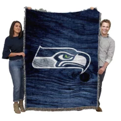 Popular NFL Team Seattle Seahawks Woven Blanket