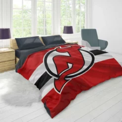 Popular NHL Hockey Team New Jersey Devils Duvet Cover 1