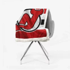 Popular NHL Hockey Team New Jersey Devils Sherpa Fleece Blanket 2