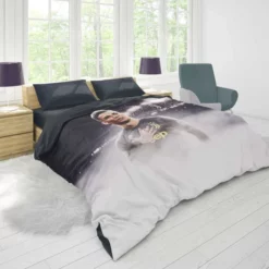 Popular Sports person for All Time Cristiano Ronaldo Duvet Cover 1