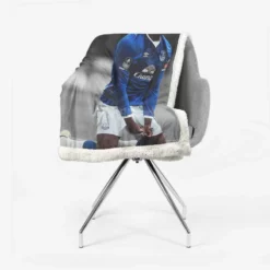 Populer Footballer Romelu Lukaku Sherpa Fleece Blanket 2