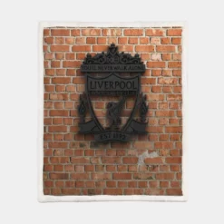 Powerful British Football Club Liverpool FC Sherpa Fleece Blanket 1