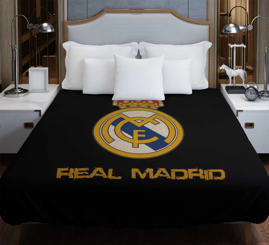 Powerful Football Club Real Madrid Duvet Cover