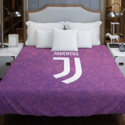 Powerful Italian Soccer Club Juventus FC Duvet Cover