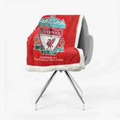 Professional England Soccer Club Liverpool FC Sherpa Fleece Blanket 2