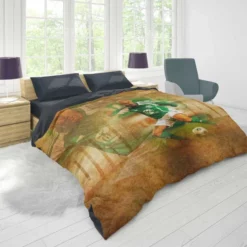 Professional Football Zinedine Zidane Duvet Cover 1