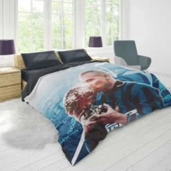 Professional Footballer Ronaldo Nazario Duvet Cover 1