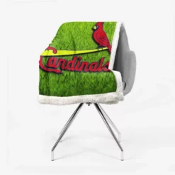 Professional MLB Team St Louis Cardinals Sherpa Fleece Blanket 2