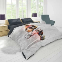 Professional NBA Basketball Player Derrick Rose Duvet Cover 1