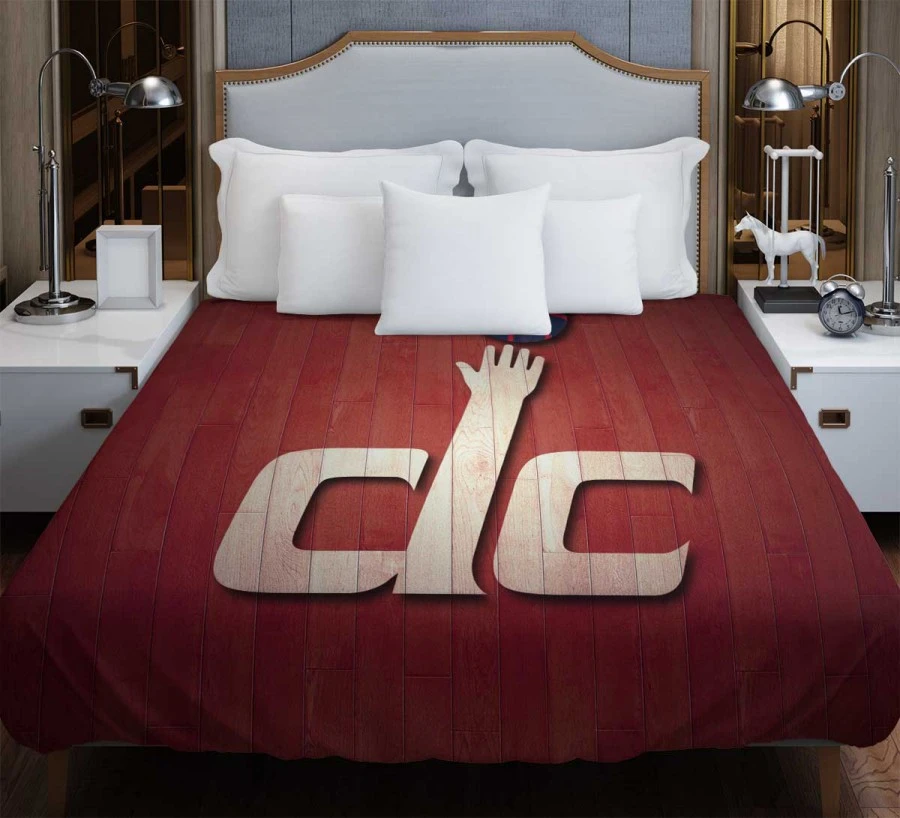 Professional NBA Club Washington Wizards Duvet Cover