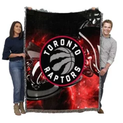 Professional NBA Toronto Raptors Woven Blanket