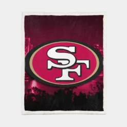 Professional NFL Club San Francisco 49ers Sherpa Fleece Blanket 1