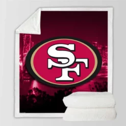 Professional NFL Club San Francisco 49ers Sherpa Fleece Blanket