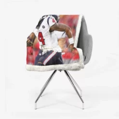 Professional NFL Player Deshaun Watson Sherpa Fleece Blanket 2