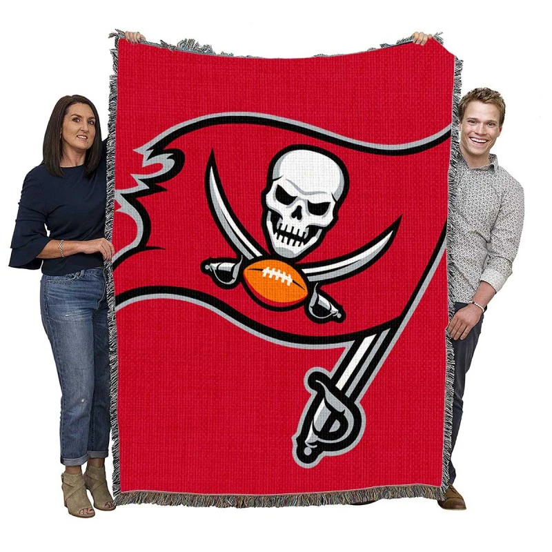 Professional NFL Tampa Bay Buccaneers Woven Blanket