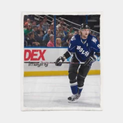 Professional NHL Hockey Player Steven Stamkos Sherpa Fleece Blanket 1