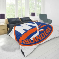 Professional NHL Hockey Team New York Islanders Duvet Cover 1