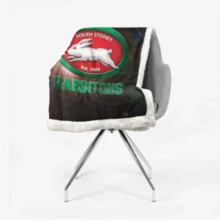 Professional Rugby Club South Sydney Rabbitohs Sherpa Fleece Blanket 2