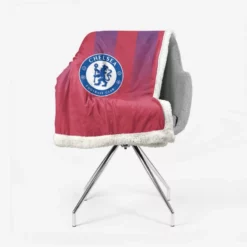 Professional Soccer Club Chelsea FC Sherpa Fleece Blanket 2