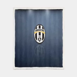 Professional Soccer Club Juventus FC Sherpa Fleece Blanket 1