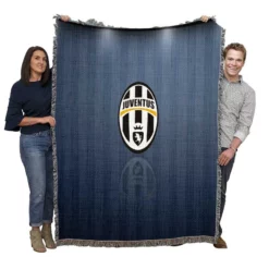 Professional Soccer Club Juventus FC Woven Blanket