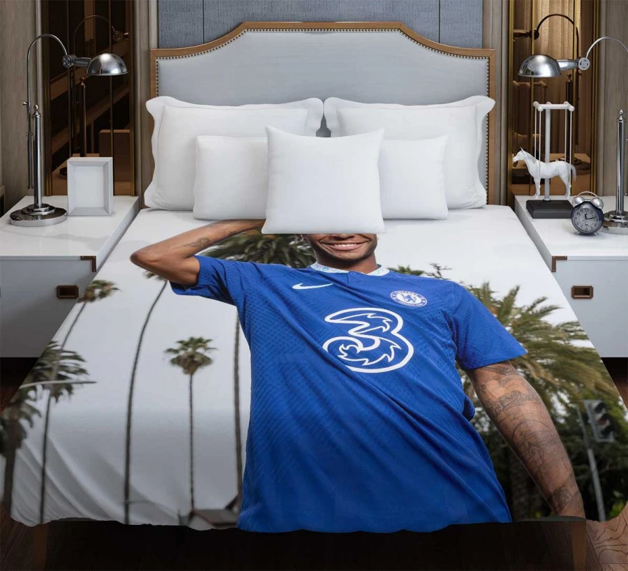 Raheem Sterling Extraordinary Chelsea Football Duvet Cover