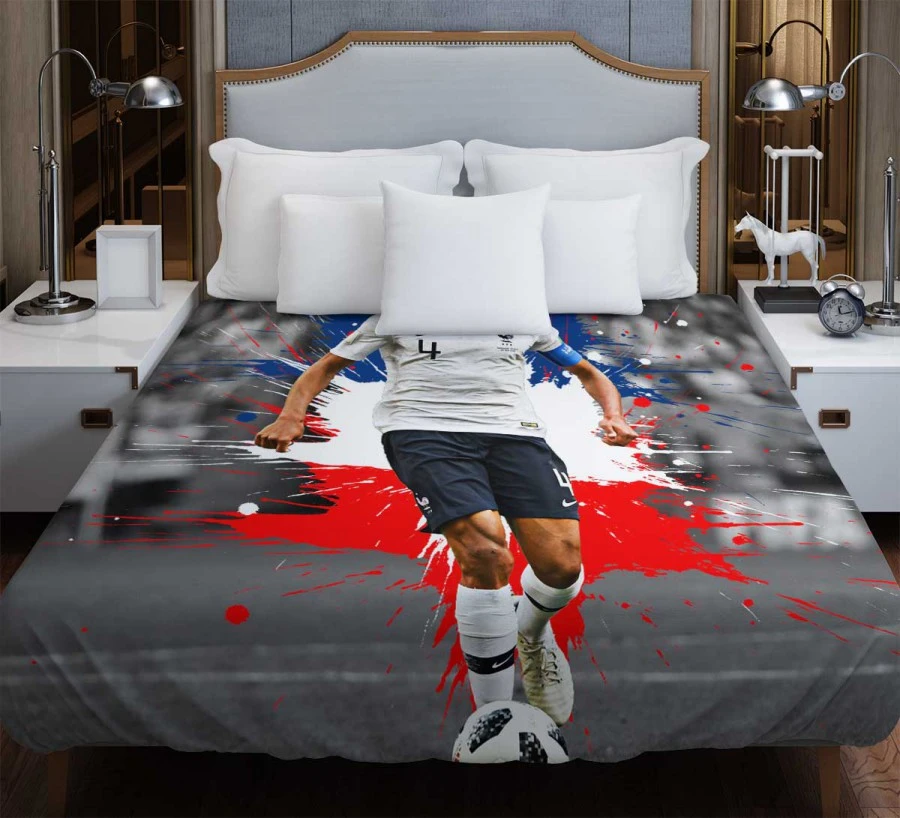 Raphael Varane  France Soccer Player Duvet Cover