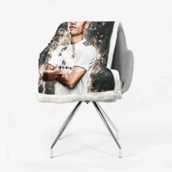 Raphael Varane  Real Madrid 3D Sherpa Fleece Blanket 2