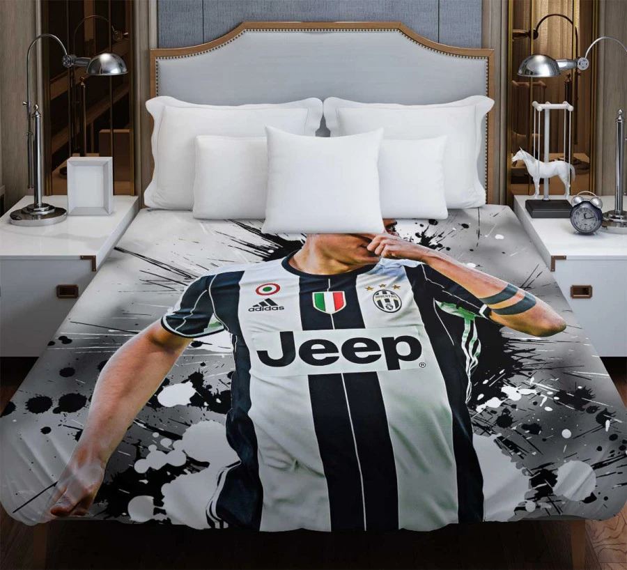 Ready Juve Footballer Player Paulo Dybala Duvet Cover