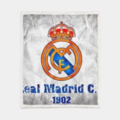 Real Madrid CF Champions League Sherpa Fleece Blanket 1