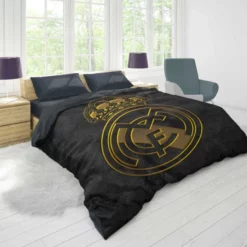 Real Madrid CF Copa del Rey Soccer Club Duvet Cover 1