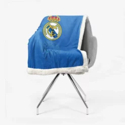 Real Madrid CF Energetic Soccer Club Sherpa Fleece Blanket 2