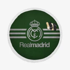 Real Madrid CF Popular Spanish Club Round Beach Towel