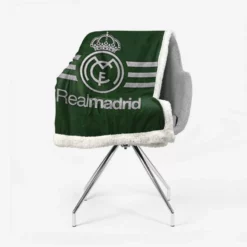 Real Madrid CF Popular Spanish Club Sherpa Fleece Blanket 2