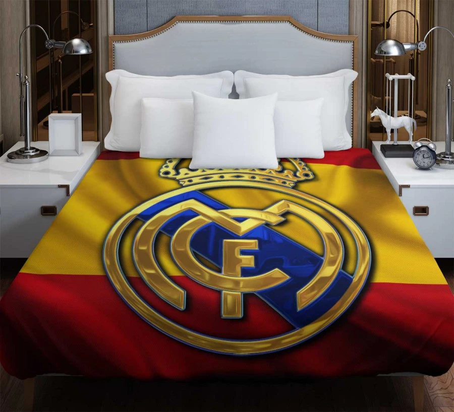 Real Madrid Inspiring Spanish Club Duvet Cover