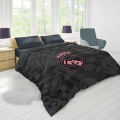 Real Madrid Logo Copa De La Liga Club Duvet Cover 1