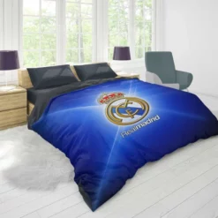 Real Madrid Logo Spain Football Club Duvet Cover 1