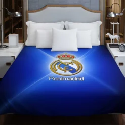 Real Madrid Logo Spain Football Club Duvet Cover