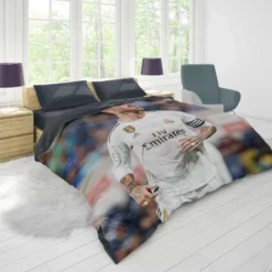 Real Madrid Soccer Player Sergio Ramos Duvet Cover 1