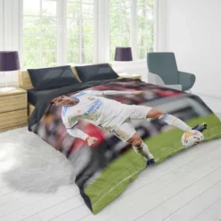 Real Madrid Star Football Player Eden Hazard Duvet Cover 1