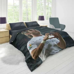 Real Madrid Welsh Player Gareth Bale Duvet Cover 1