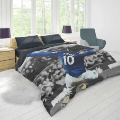 Romelu Lukaku Soccer Player Duvet Cover 1