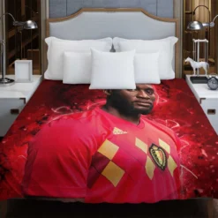 Romelu Menama Lukaku Bolingoli Champions League Duvet Cover