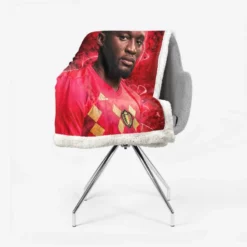 Romelu Menama Lukaku Bolingoli Champions League Sherpa Fleece Blanket 2