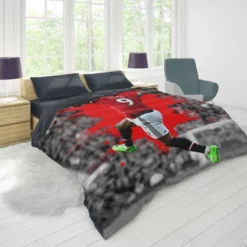 Romelu Menama Lukaku Bolingoli Men United Duvet Cover 1