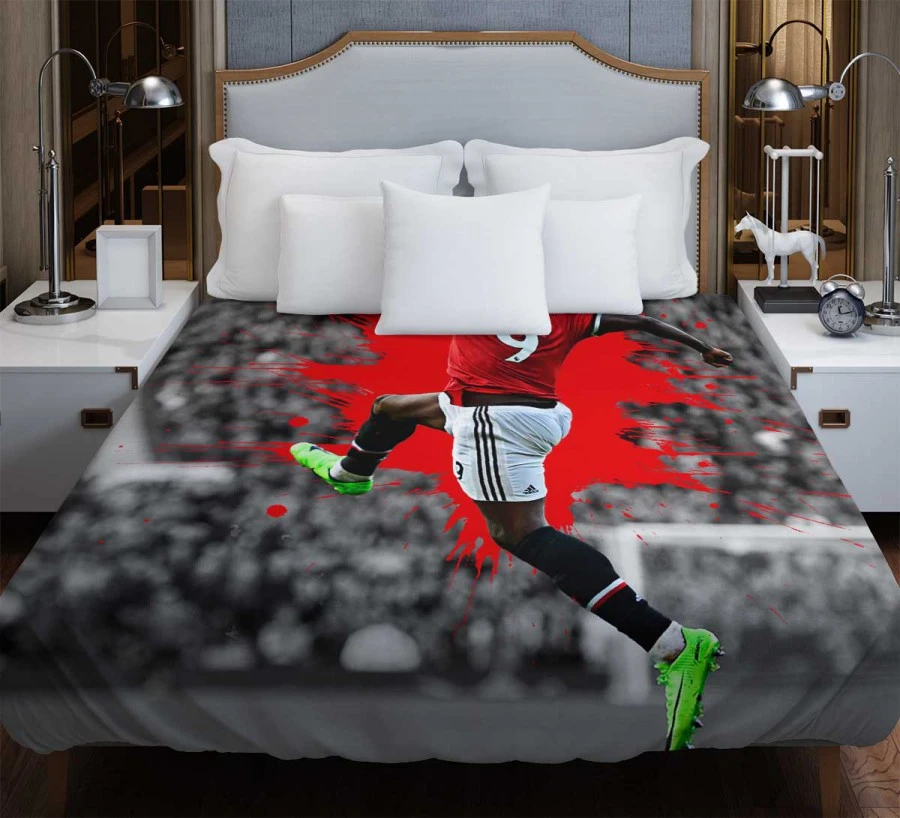 Romelu Menama Lukaku Bolingoli Men United Duvet Cover