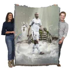 Ronaldo Nazario Real Madrid Club Player Woven Blanket