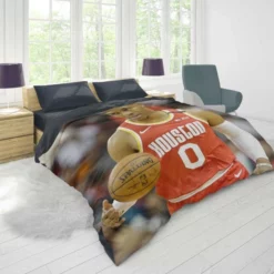 Russell Westbrook NBA Houston Rockets Basketball Duvet Cover 1