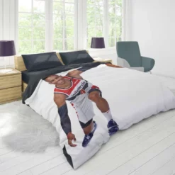 Russell Westbrook Washington Wizards NBA Duvet Cover 1